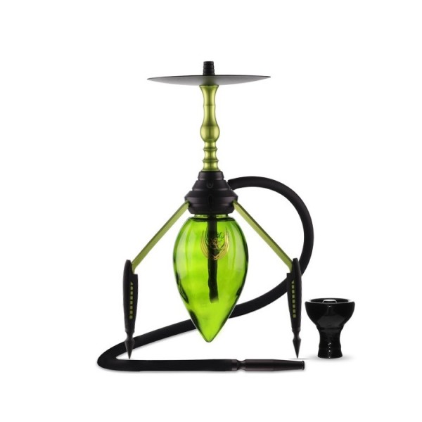 Ναργιλές Sahara Smoke Drone Alpha Green 43cm - Χονδρική